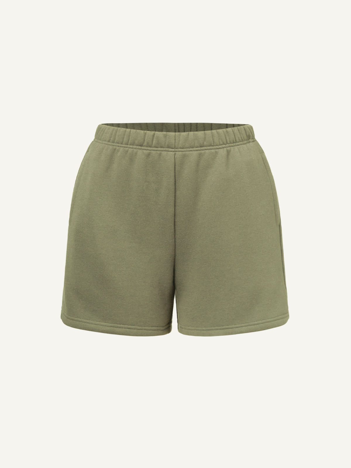 Polar Fleece Staple Shorts - Ivory