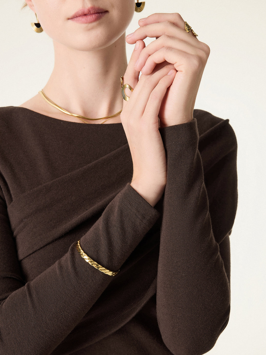 Boatneck Midi Brami Dress