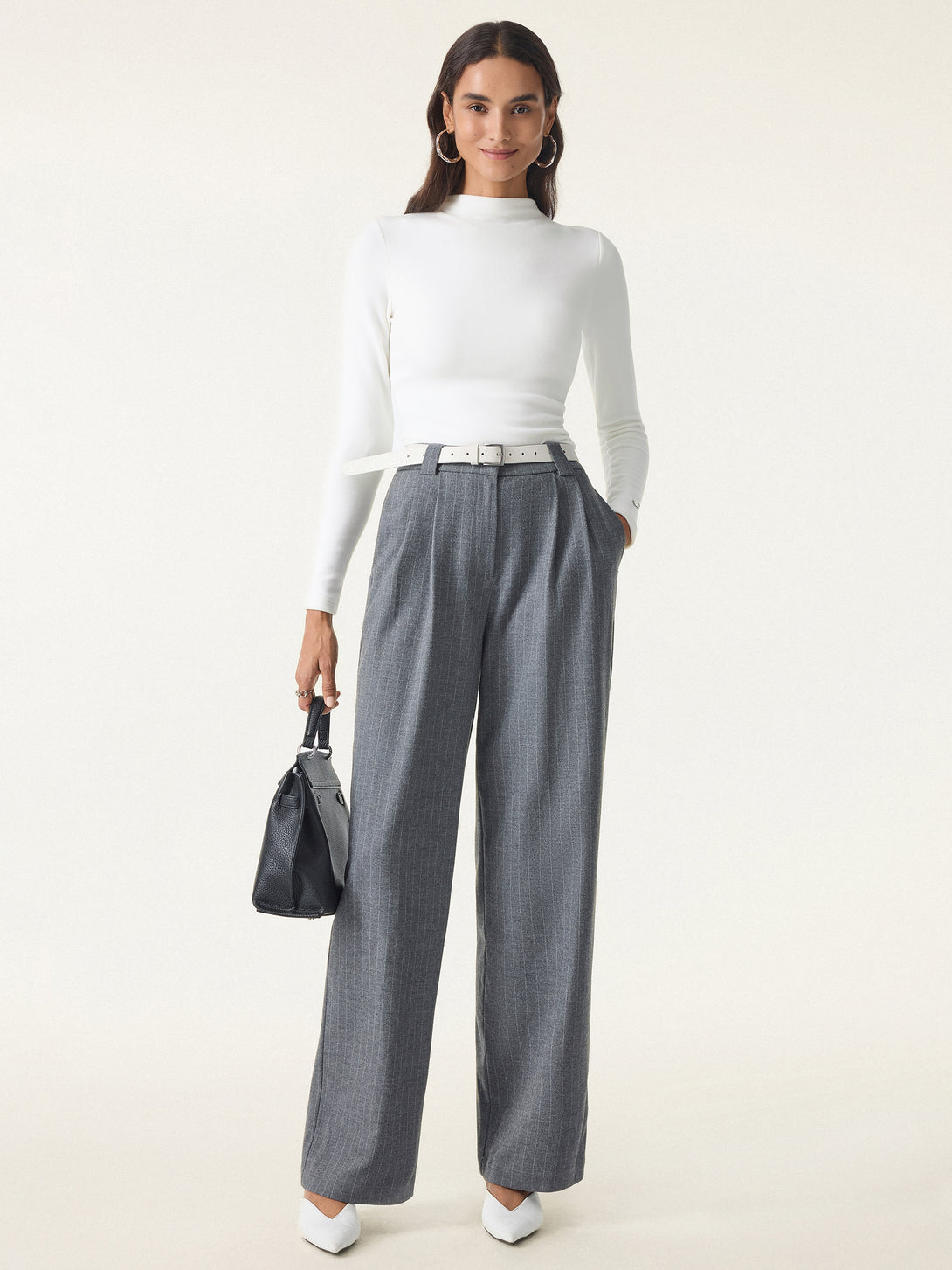 MaxWarm Brushed Mockneck Long Sleeve Brami