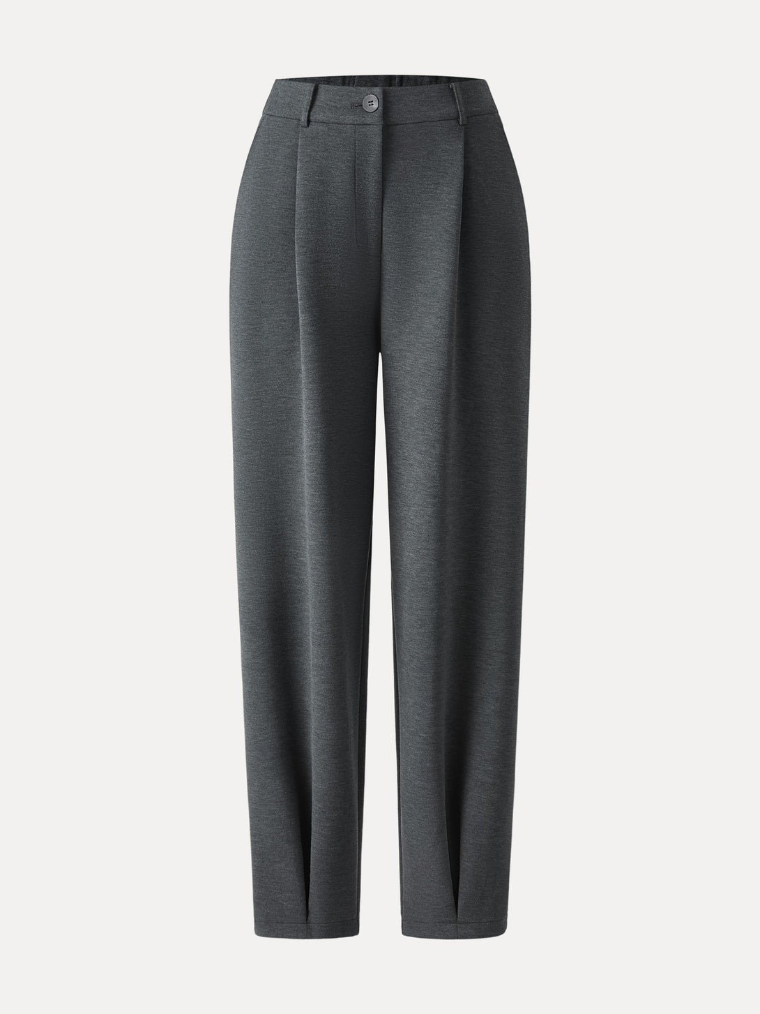 Cozy Warm High Rise Tapered Utility Pants with Pockets