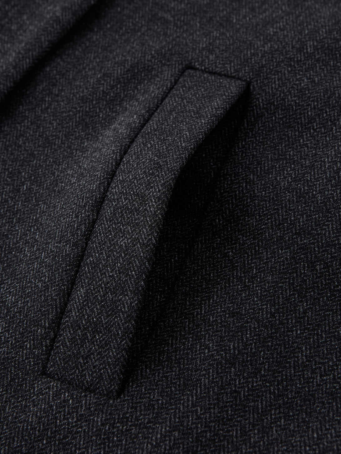 Herringbone Retro Belted Jacket with Pockets