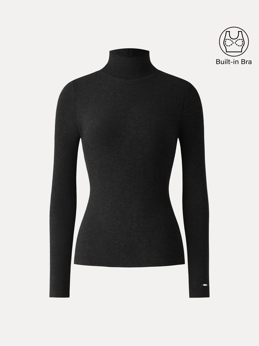 MaxWarm Turtleneck Long Sleeve Brami Black XS