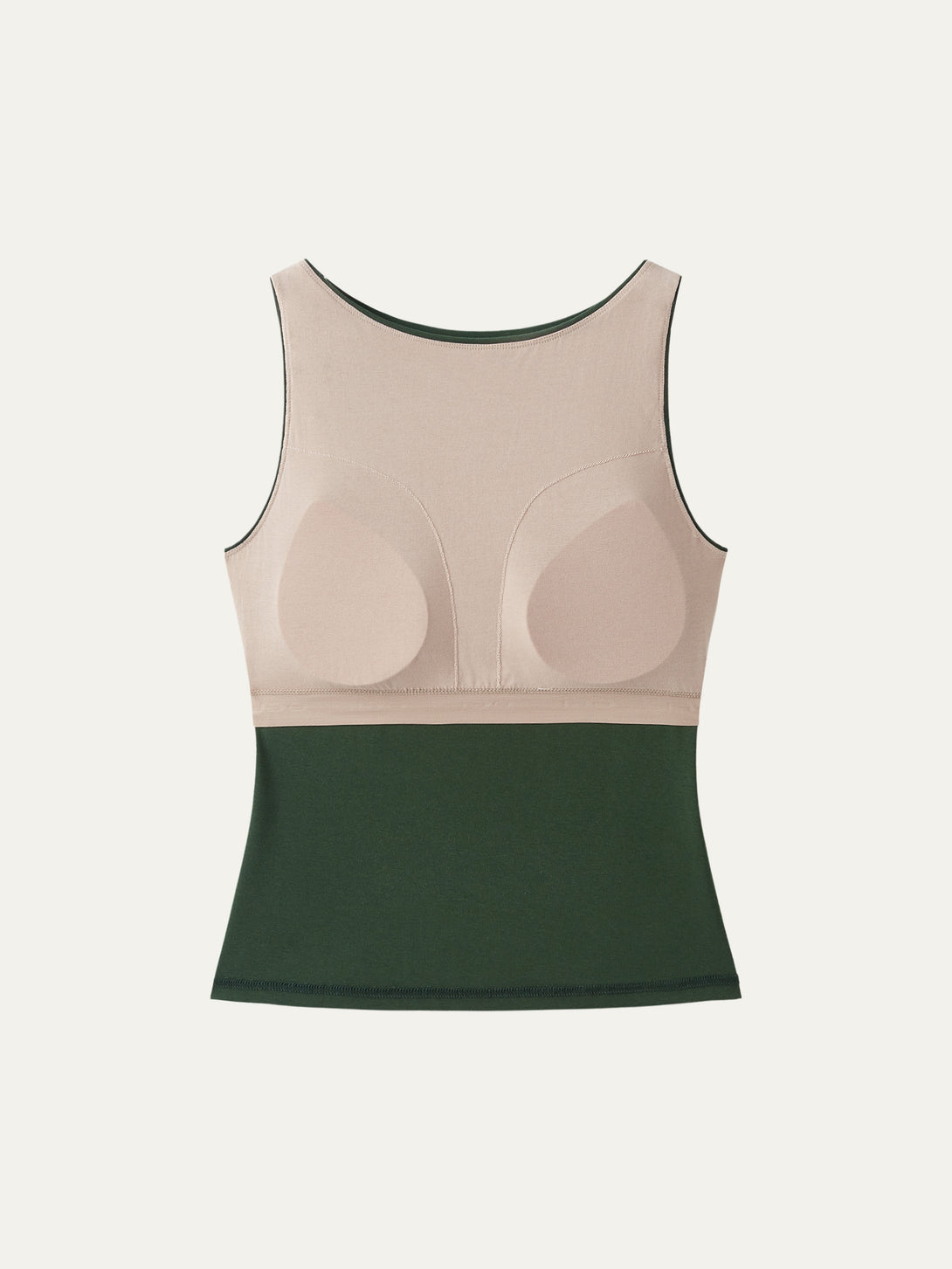 2Pcs Set Stretch Cotton Boatneck Brami Tank