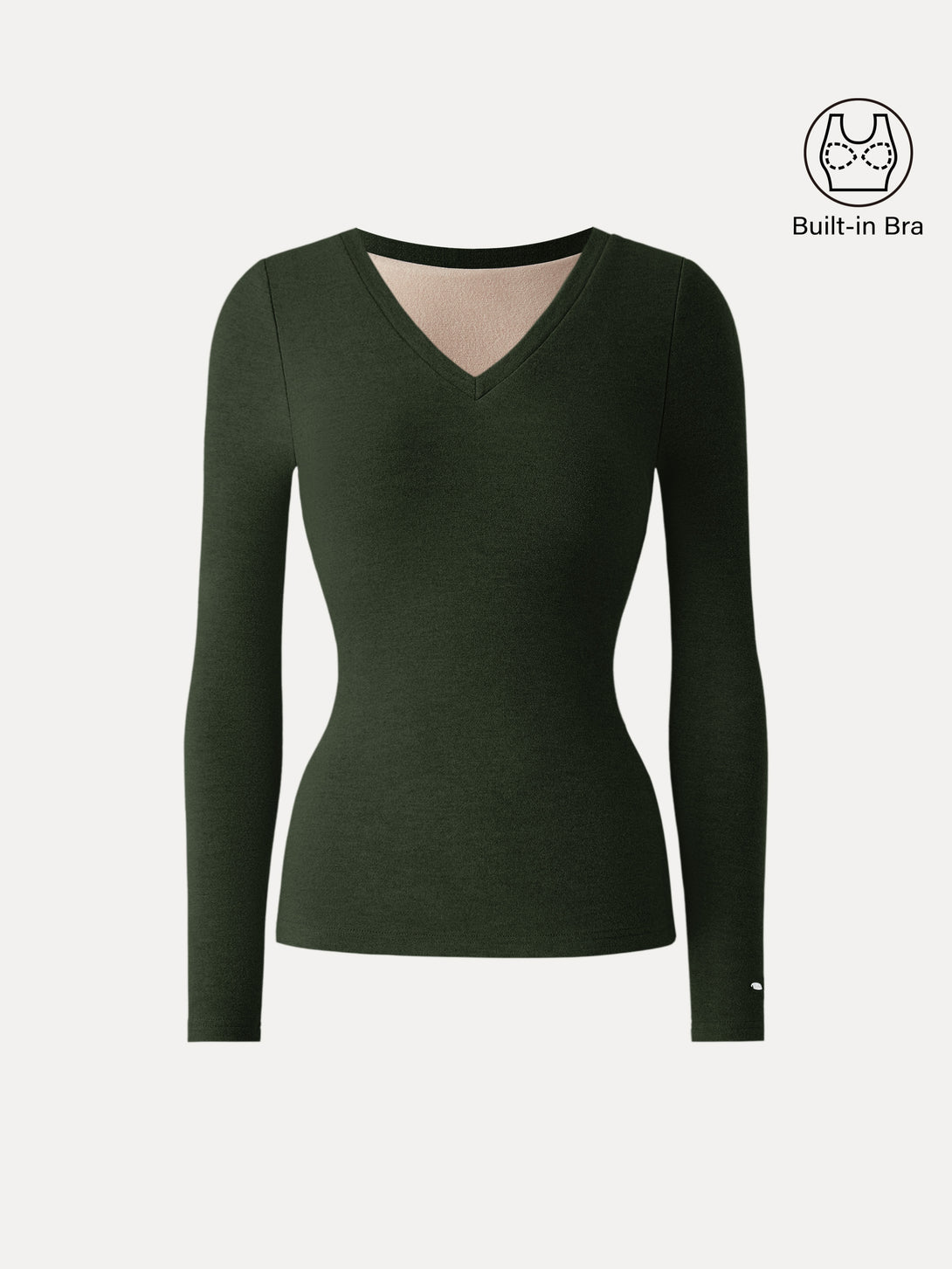 MaxWarm V-Neck Long Sleeve Brami