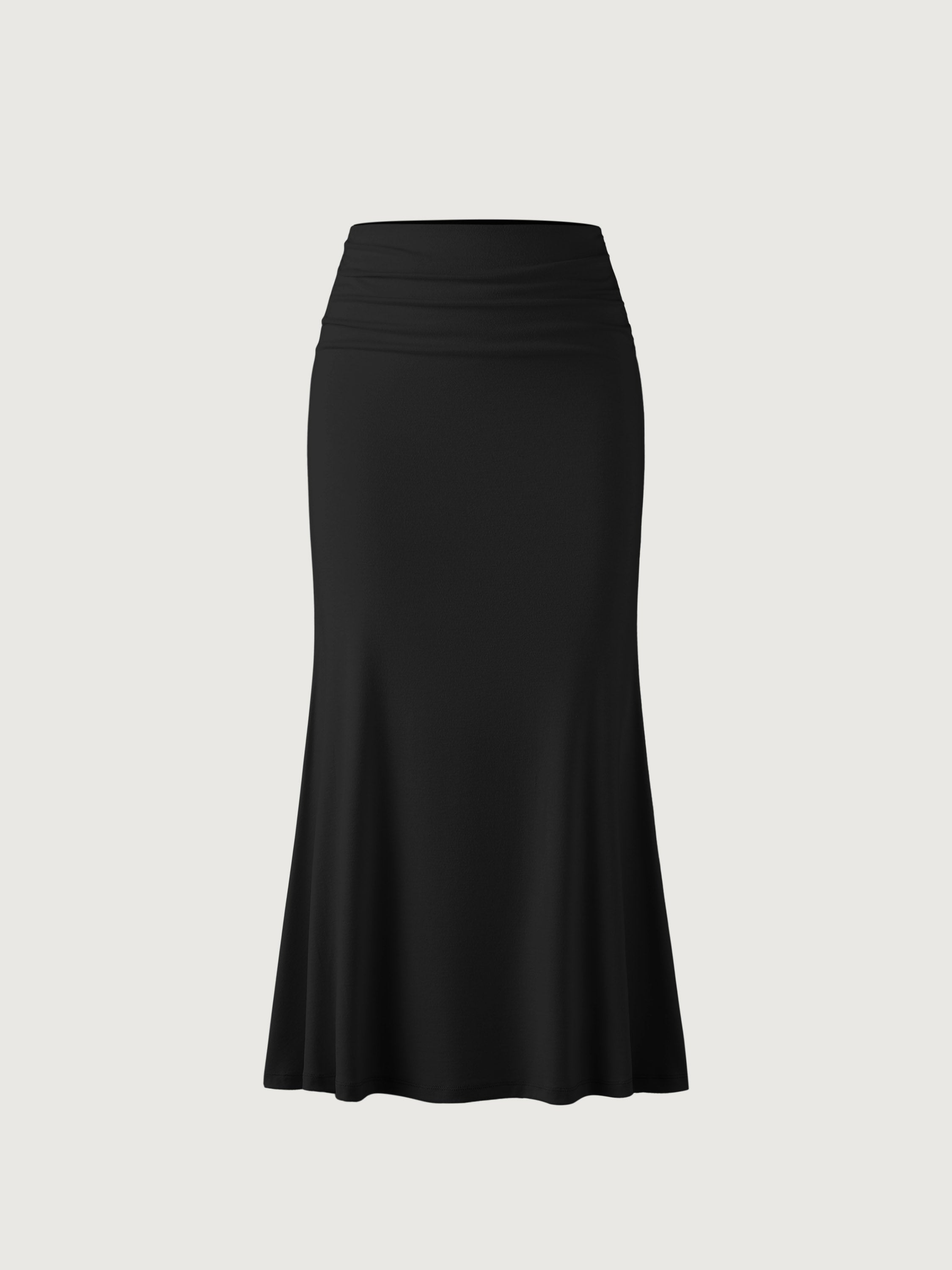 Ogl Eco-SkinKiss® Ruched Side Mermaid Maxi Skirt