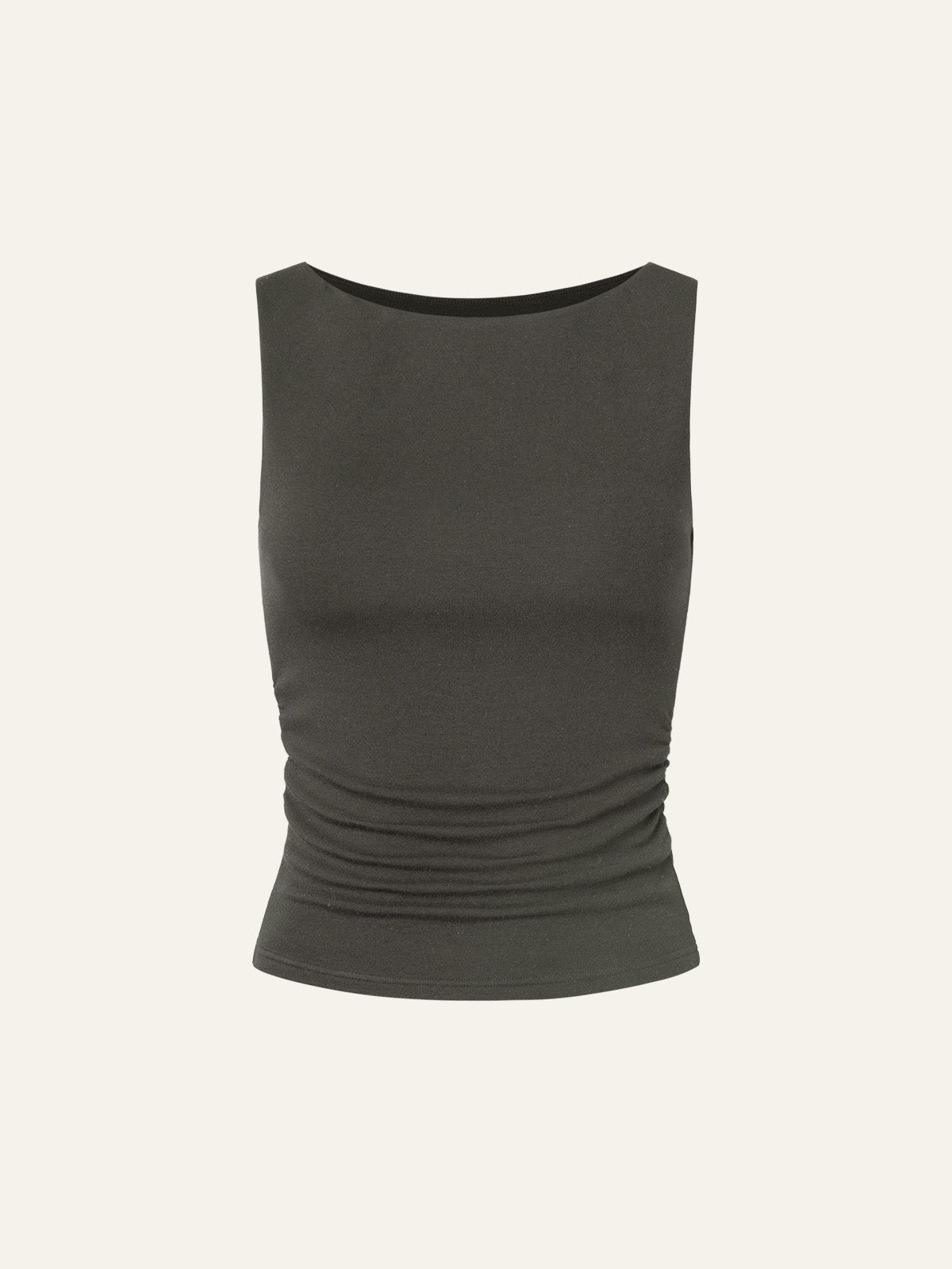 Eco-Mousse® Ruched Sides Boatneck Brami