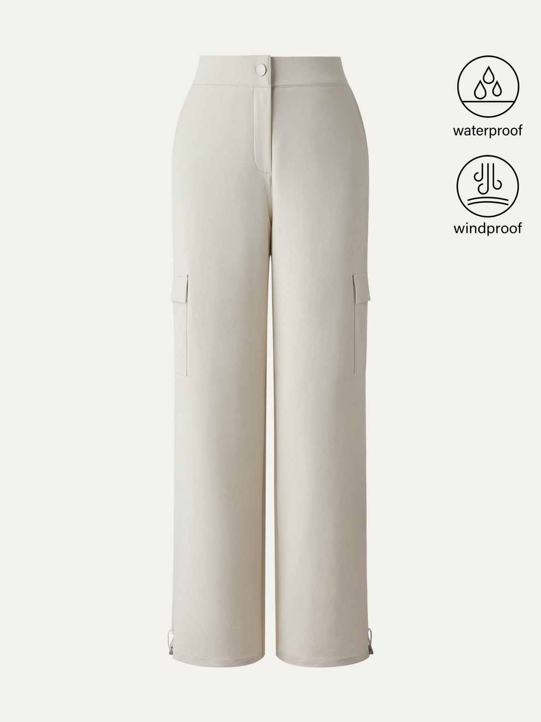 Waterproof Fleece Cargo Pant Gainsboro XS