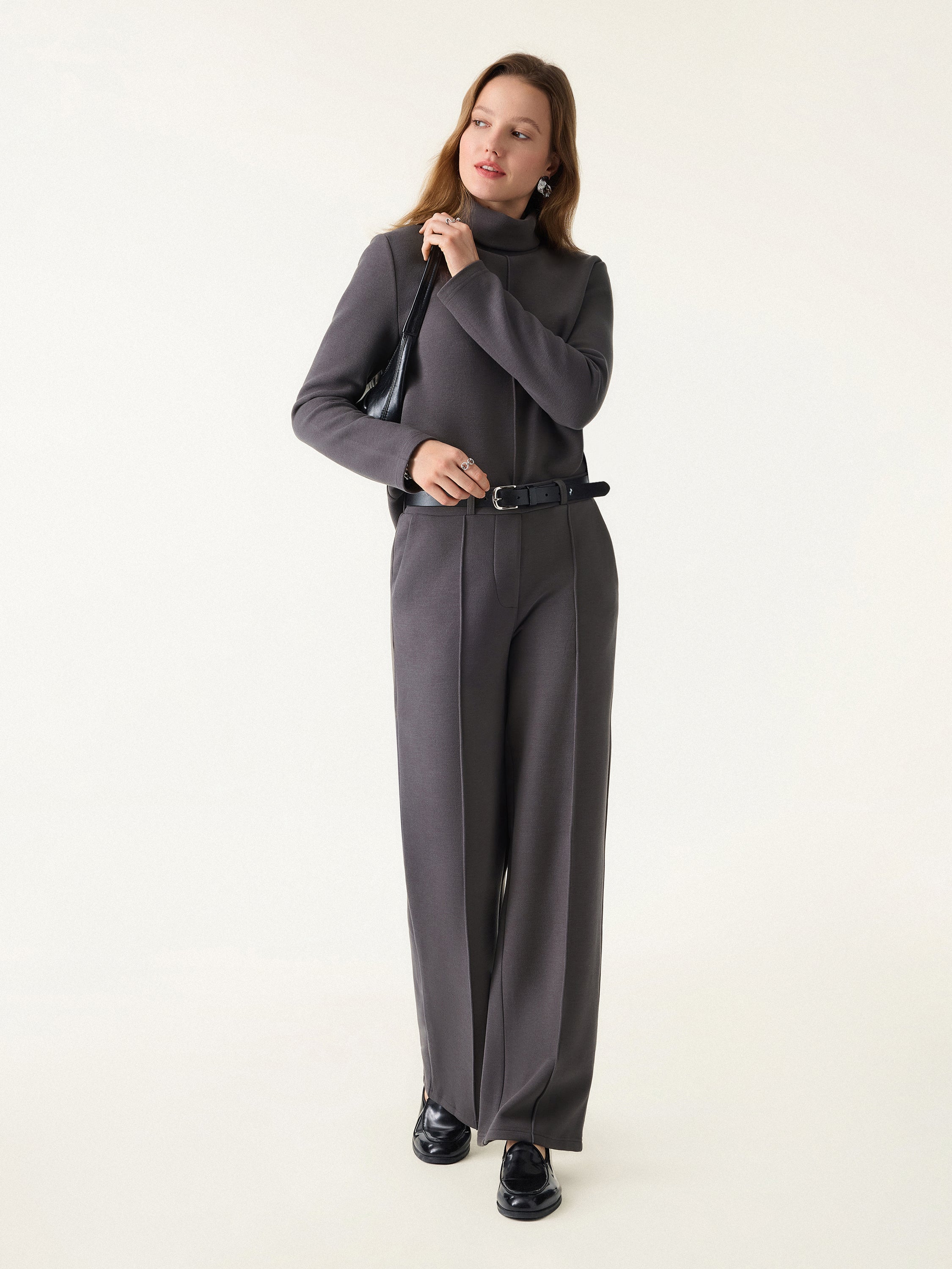 OGL FuzzLuxe Turtleneck Long Sleeve Top – OGLmove