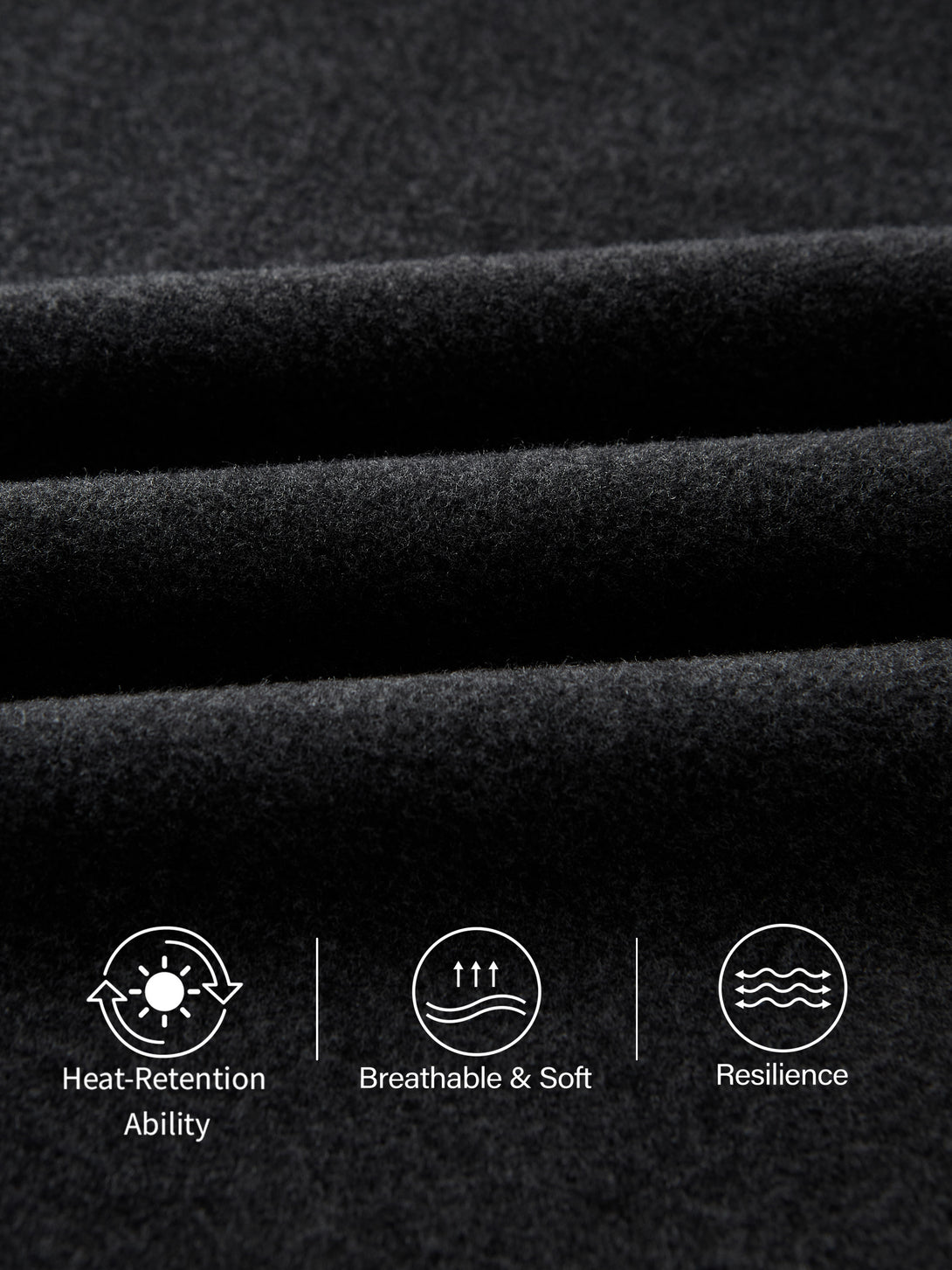 2Pcs Set MaxWarm Turtleneck Long Sleeve Brami