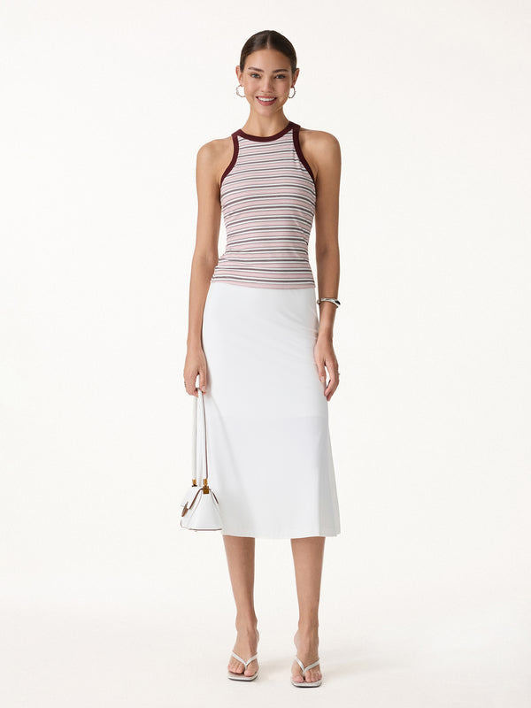 OGLmove Striped Round Neck Bra Tank