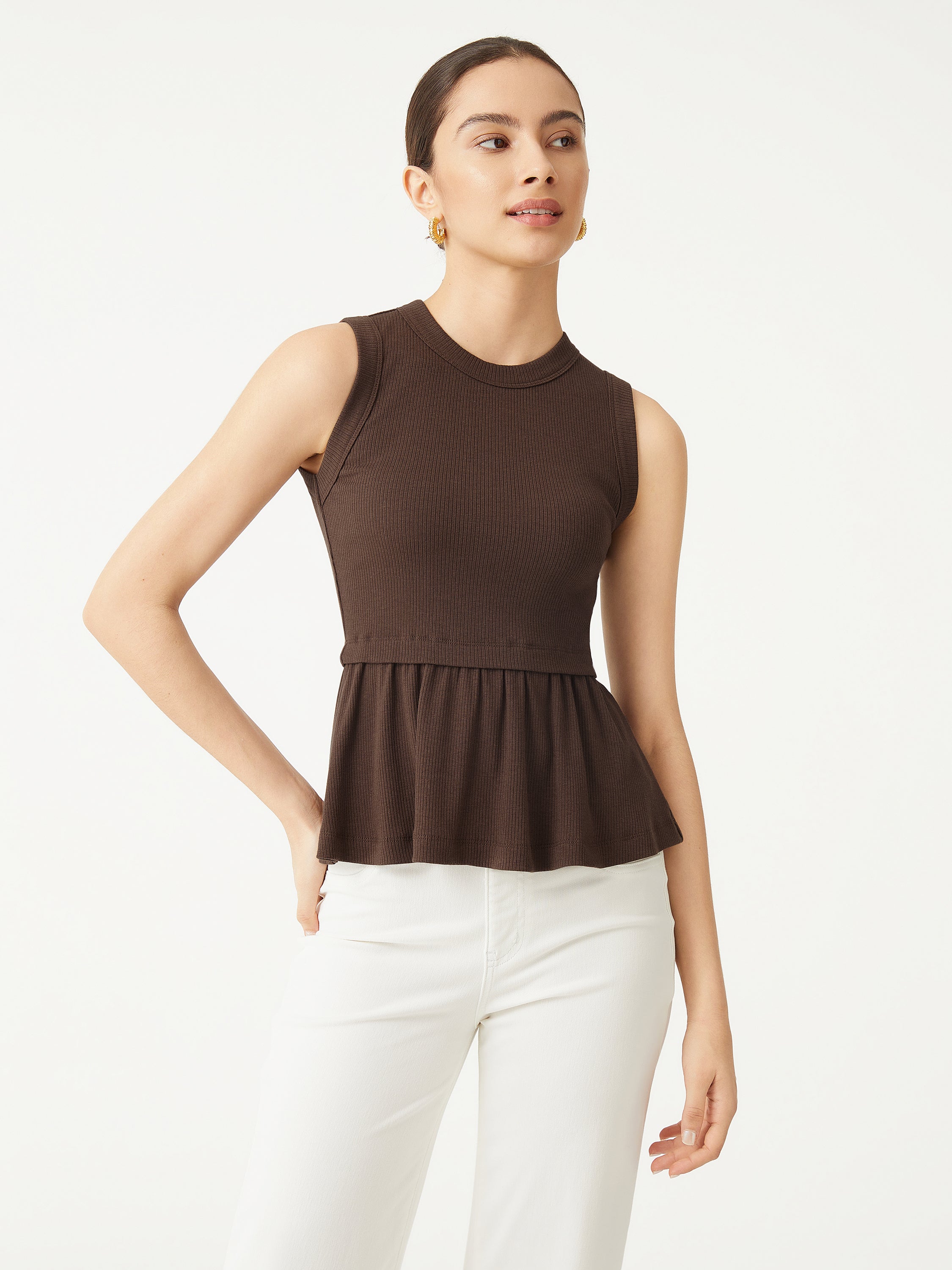 Ogl Plantive™ Peplum Tank