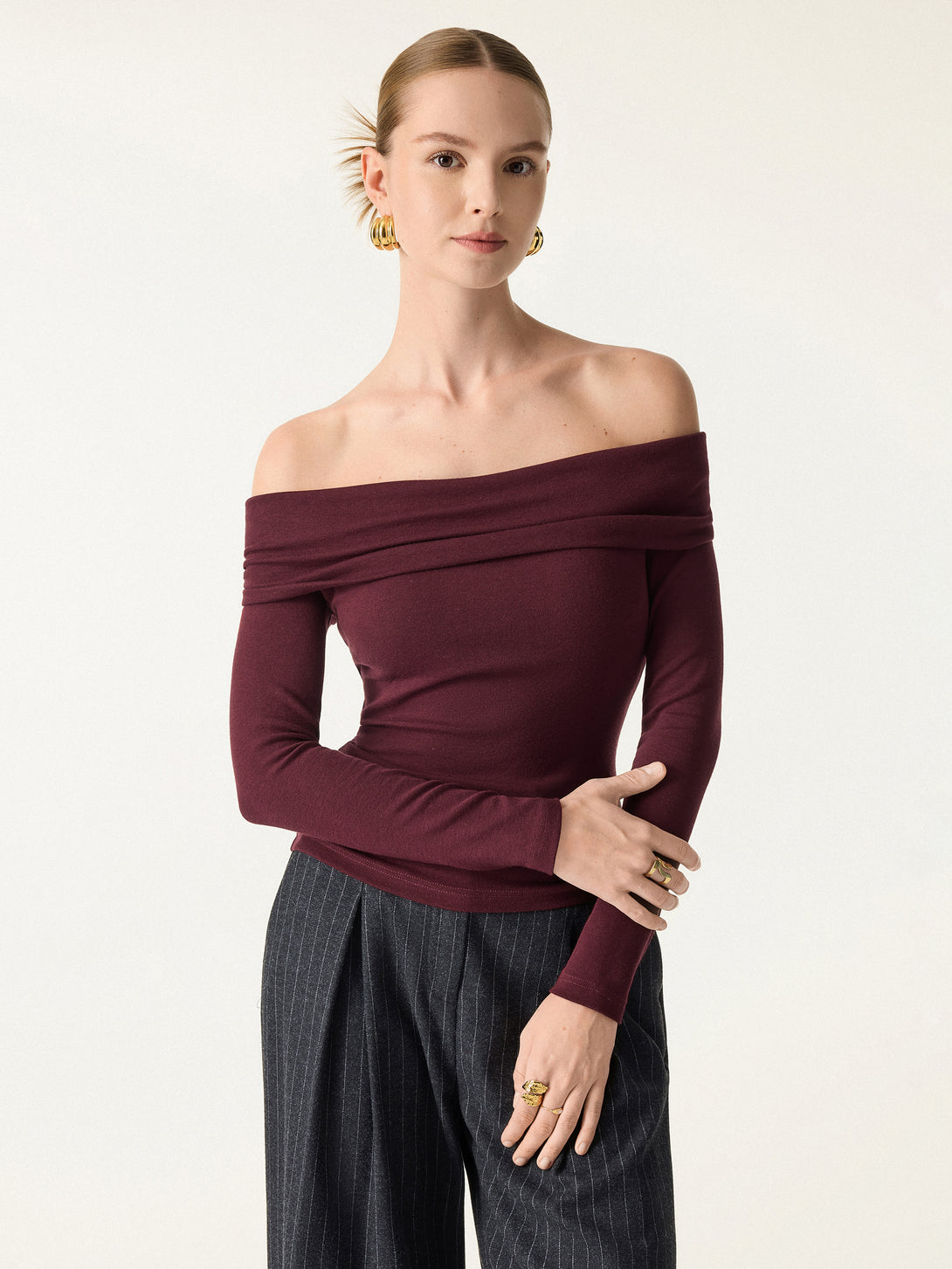 Multi-wear Versatile Necklines Long Sleeve Brami