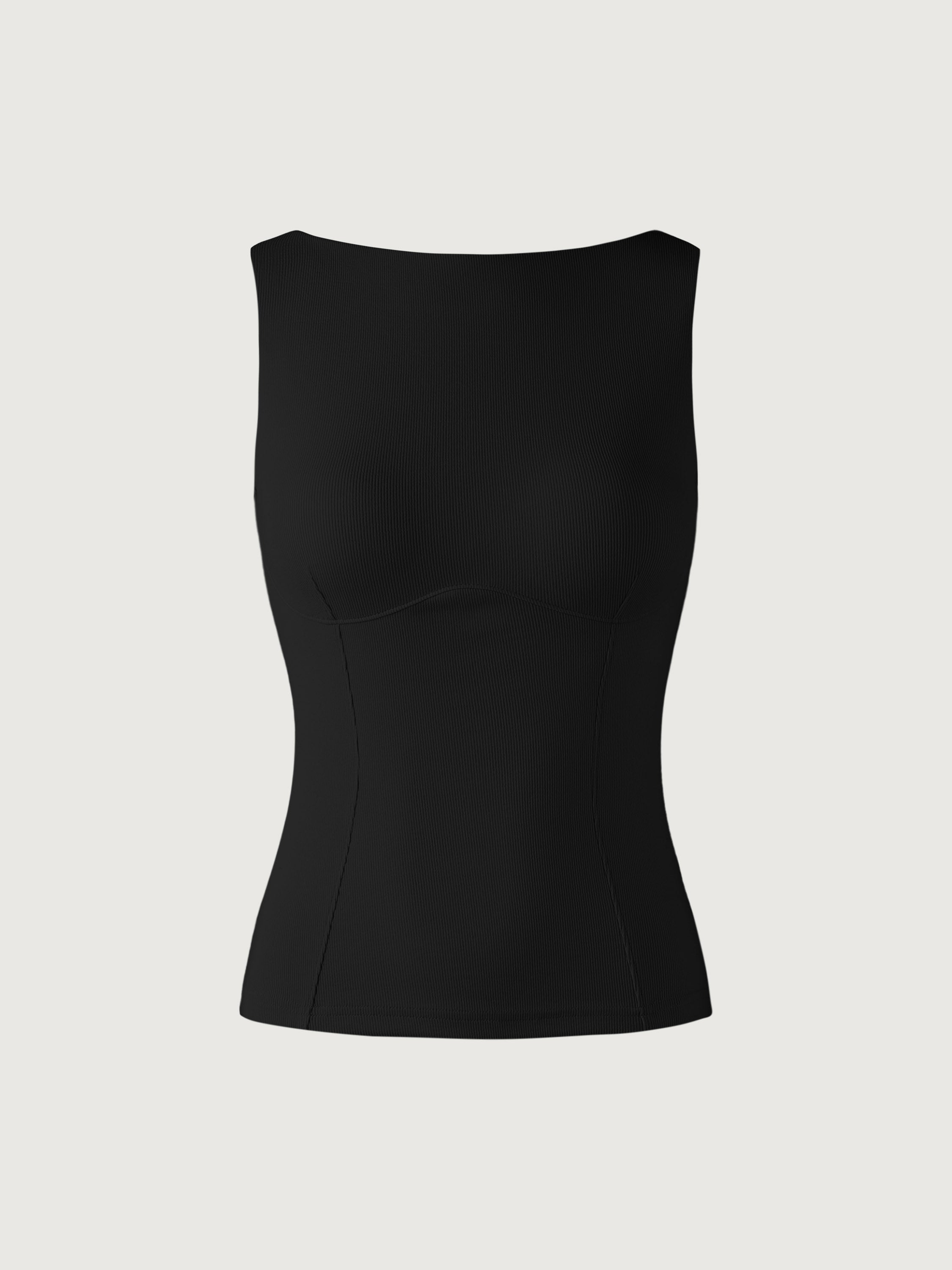 Ogl Plantive™ Bustier Boatneck Open-Back Brami Tank