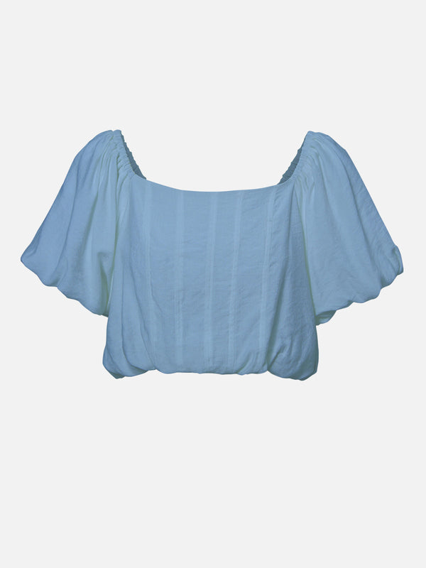 Square Neck Puffy Top