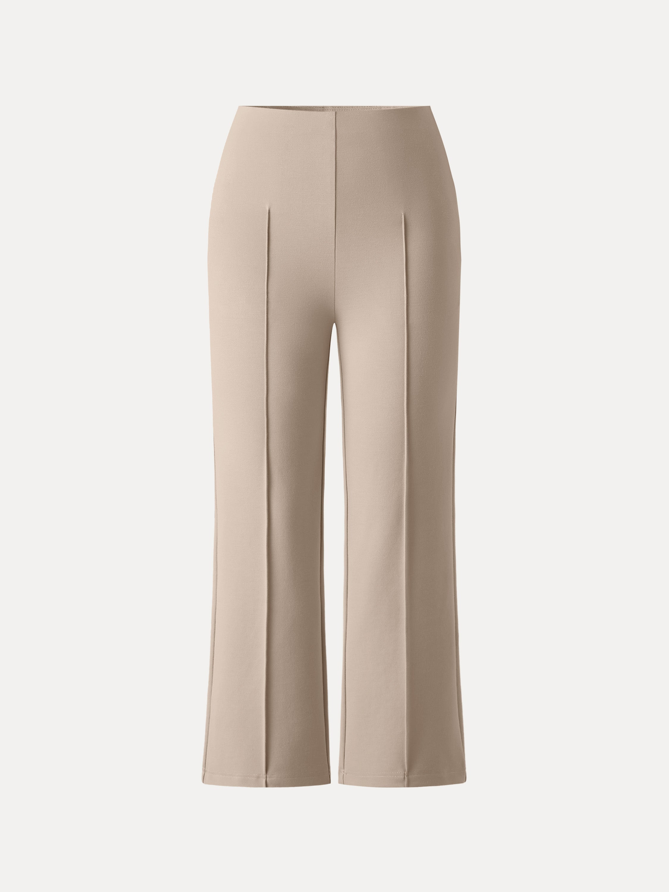 OGL Wrinkle-Resistant High Rise Cropped Flare Leg Travel Pants