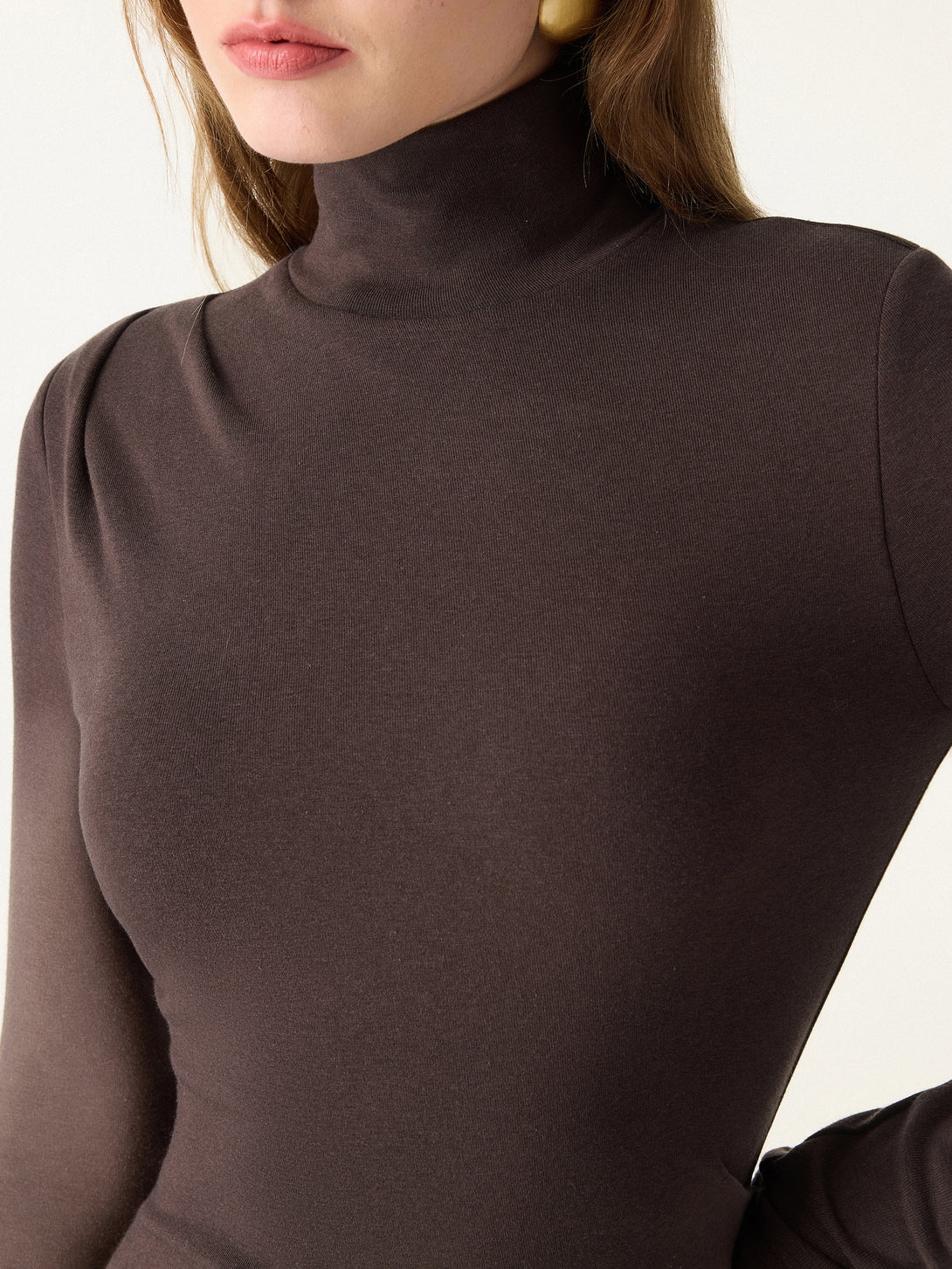 ProWarm Turtleneck Tucked Midi Brami Dress