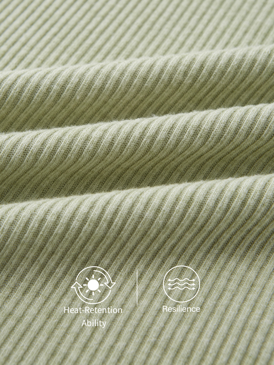 Ribbed Frog Button Round Neck Long Sleeve Top