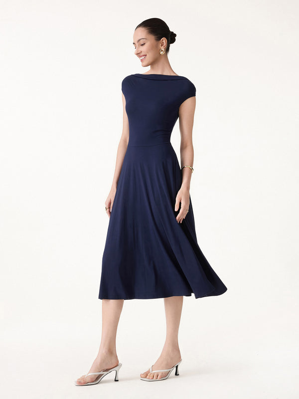OGLmove SkinKiss Multi-Wear Midi Bra Dress with Pockets