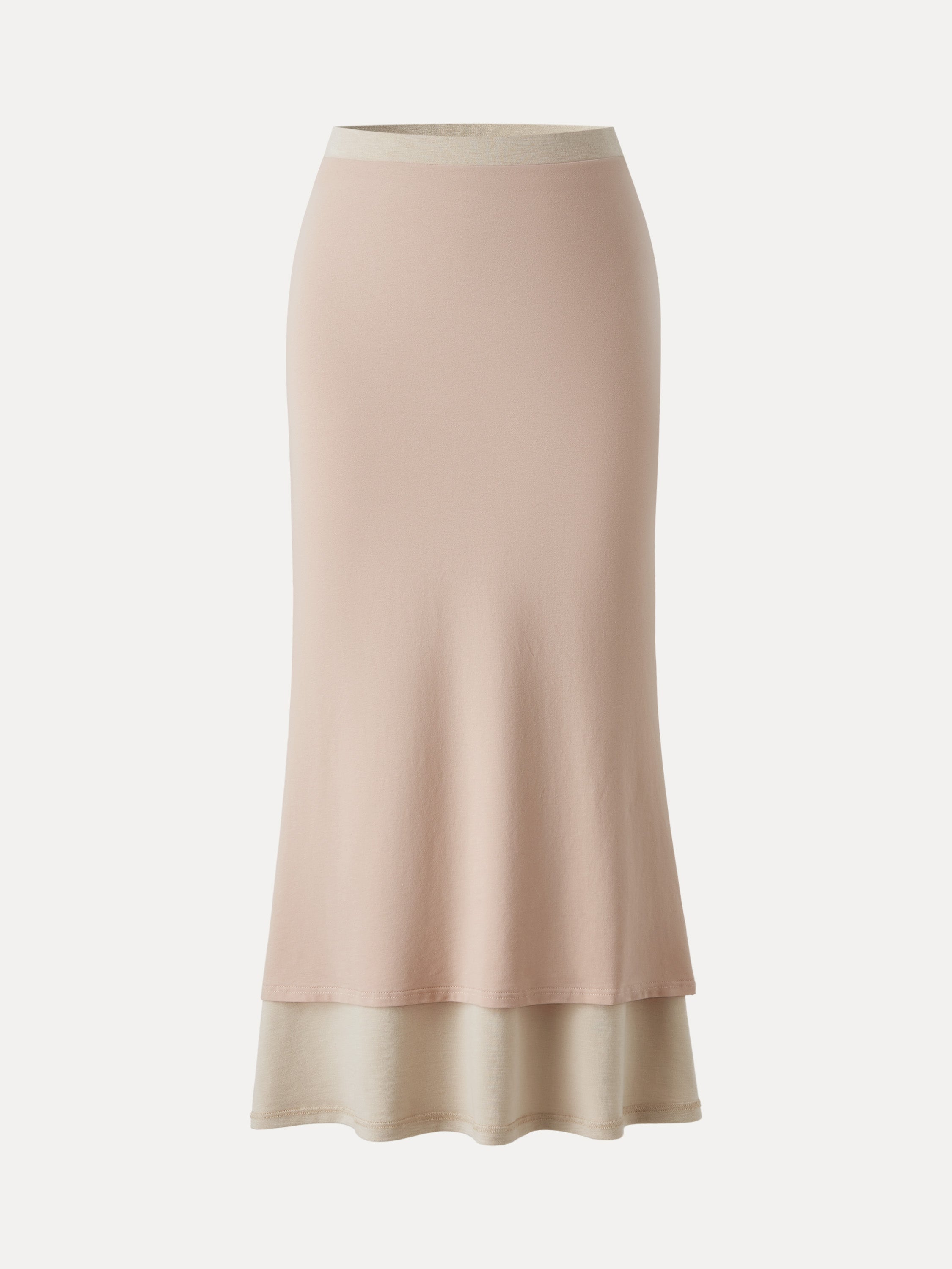 OGL Matte Smooth Drapey Mermaid Flare Maxi Skirt – OGLmove
