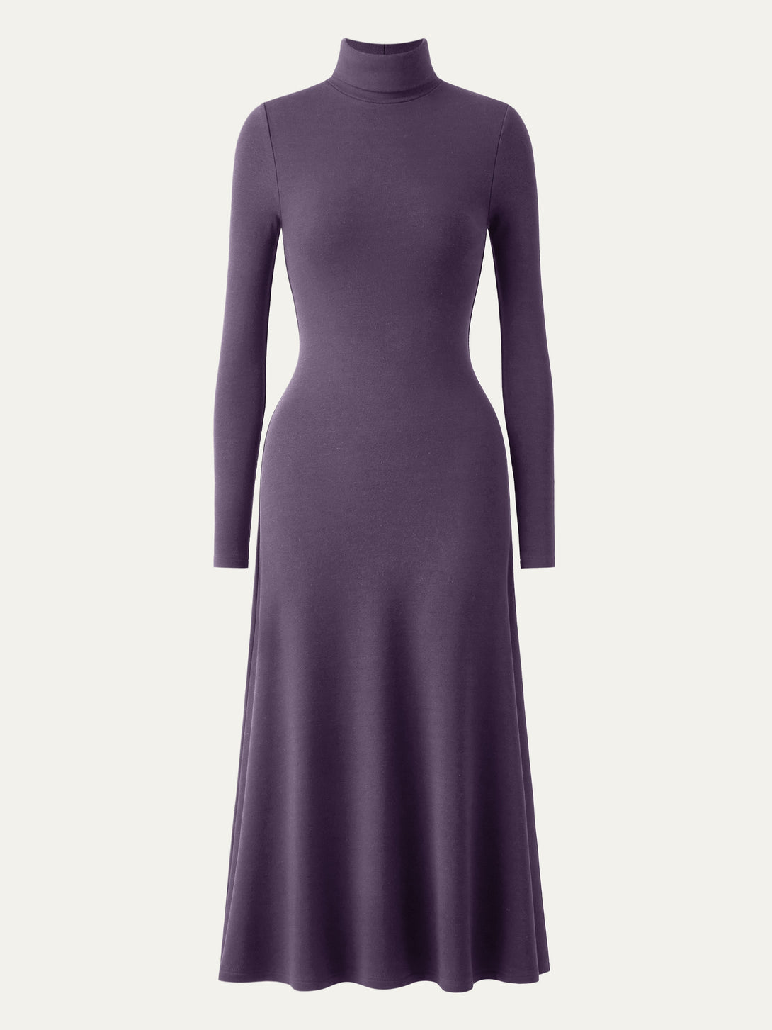 MaxWarm Turtleneck Midi Dress Ultraviolet XS