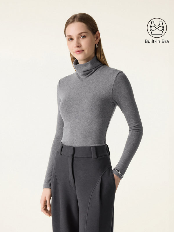 ProWarm Turtleneck Long Sleeve Brami Top