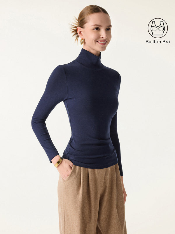 OGLmove Turtleneck Long Sleeve Brami