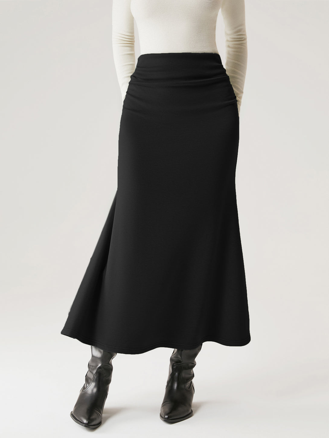 Mermaid Maxi Skirt Regular Black