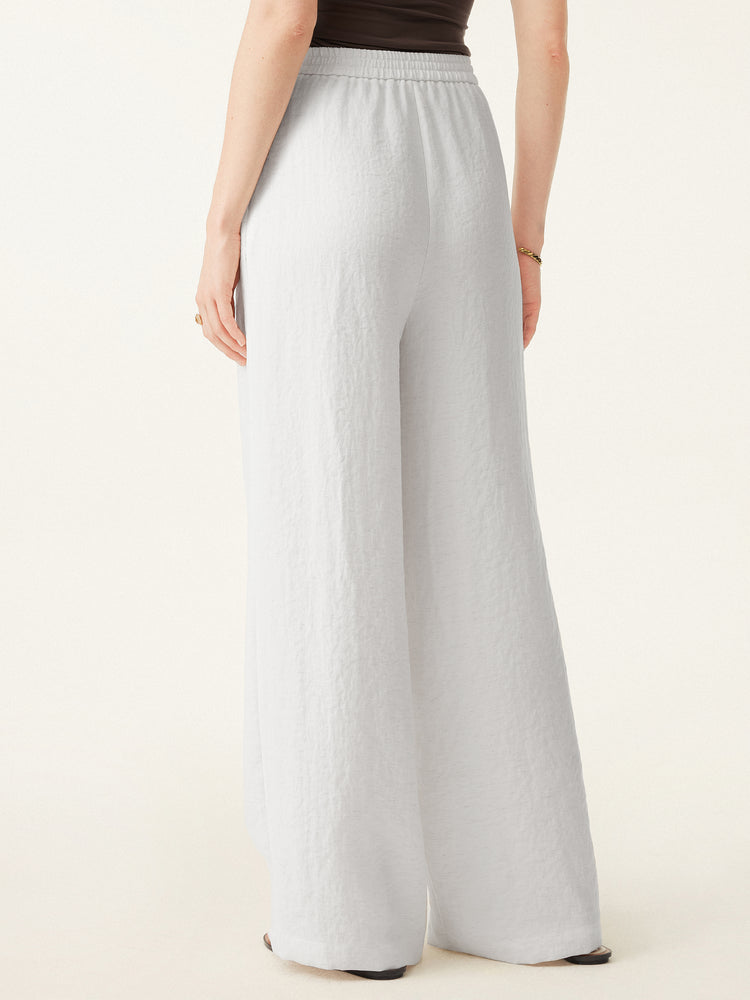 Breezy Relaxed Linen Pant in Black