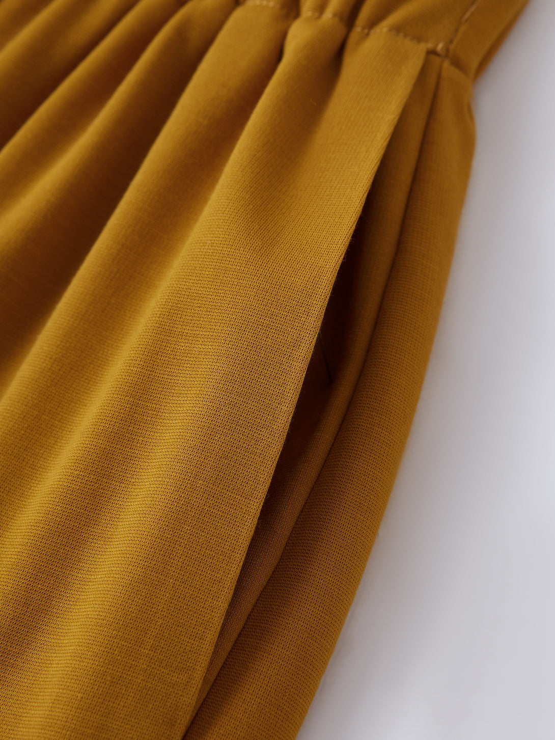 Stretch Ponte Mid Rise Palazzo Pants with Pockets