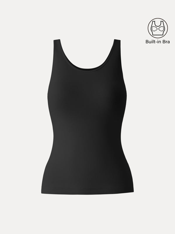 OGLmove Cotton Lyocell U-Neck Bra Tank