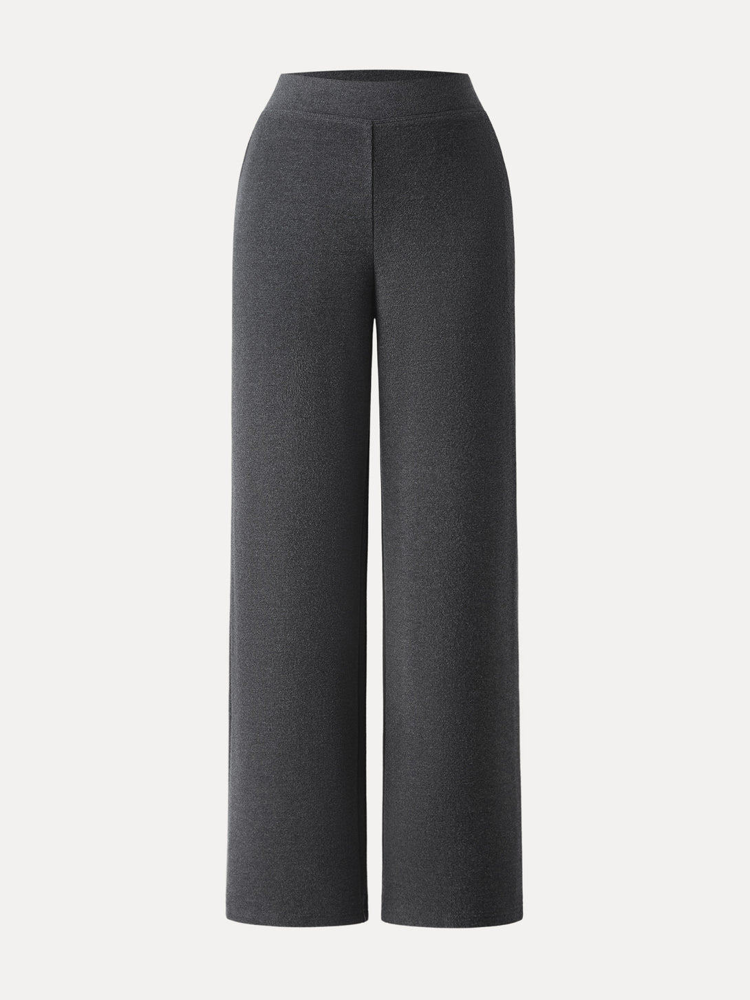 Mid Rise Straight Leg Pull-on Pants with Pockets