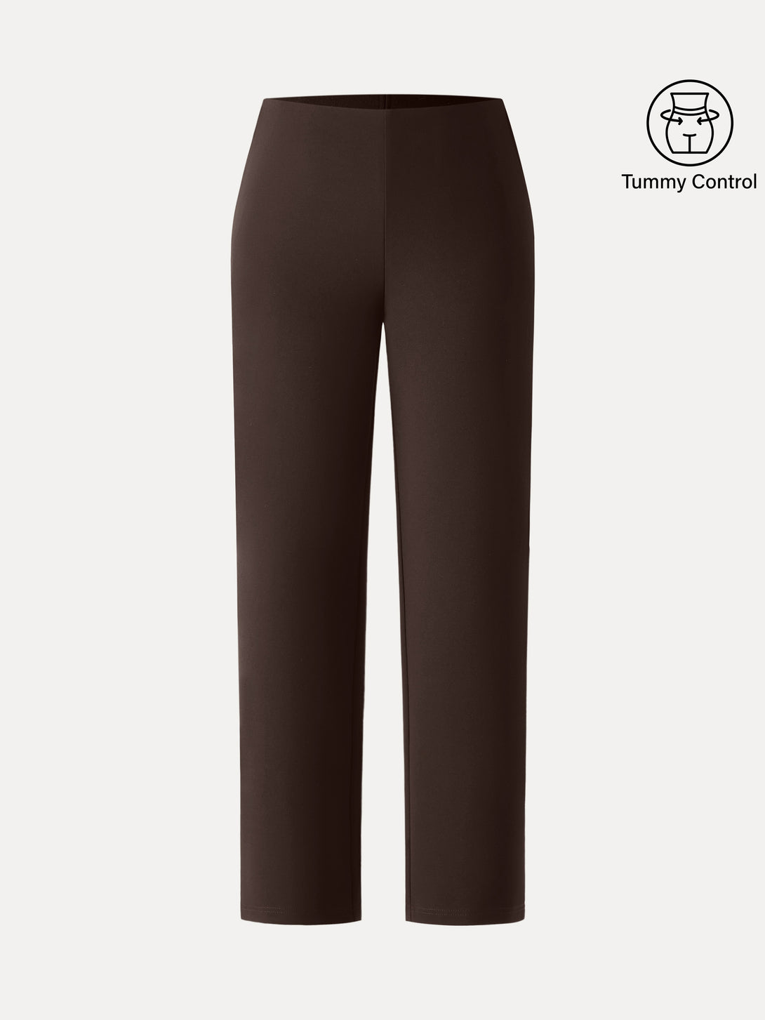 Tummy-Control Slim Ponte The Everyday Pant Regular Espresso