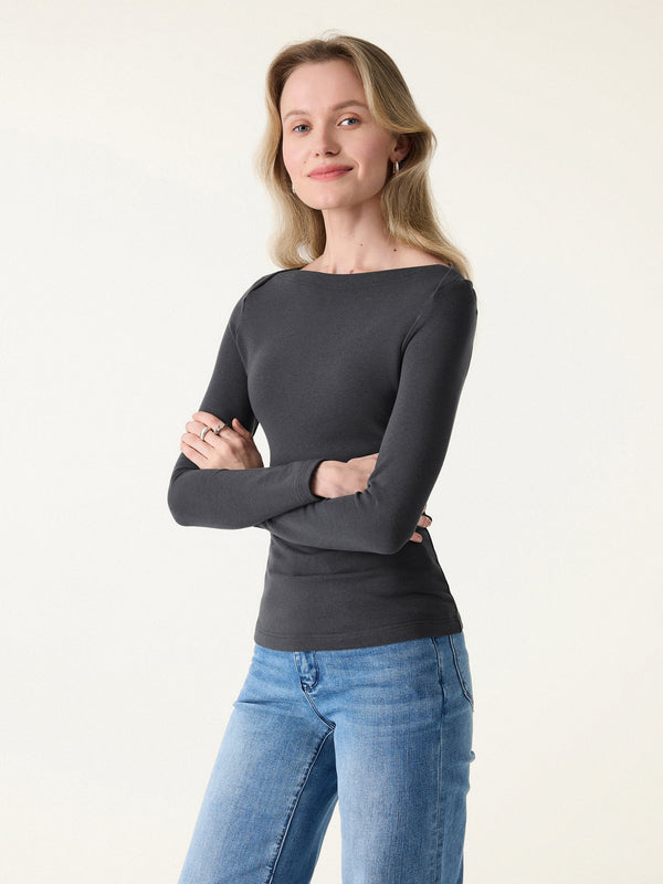 ProWarm Boatneck Long Sleeve Top