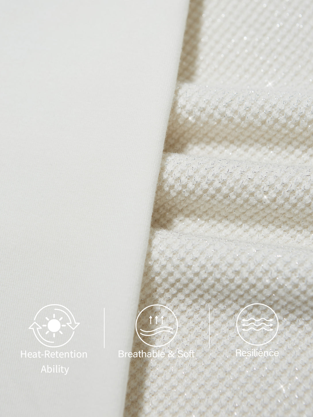 Shimmering Turtleneck Cap with Boatneck Brami