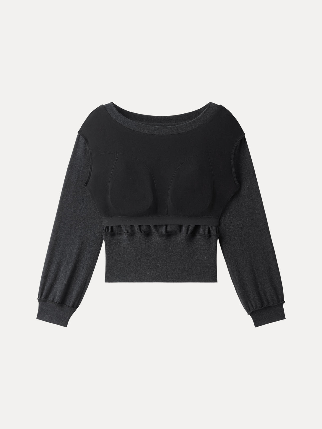 Non-Itchy Wool Blend Boatneck Brami