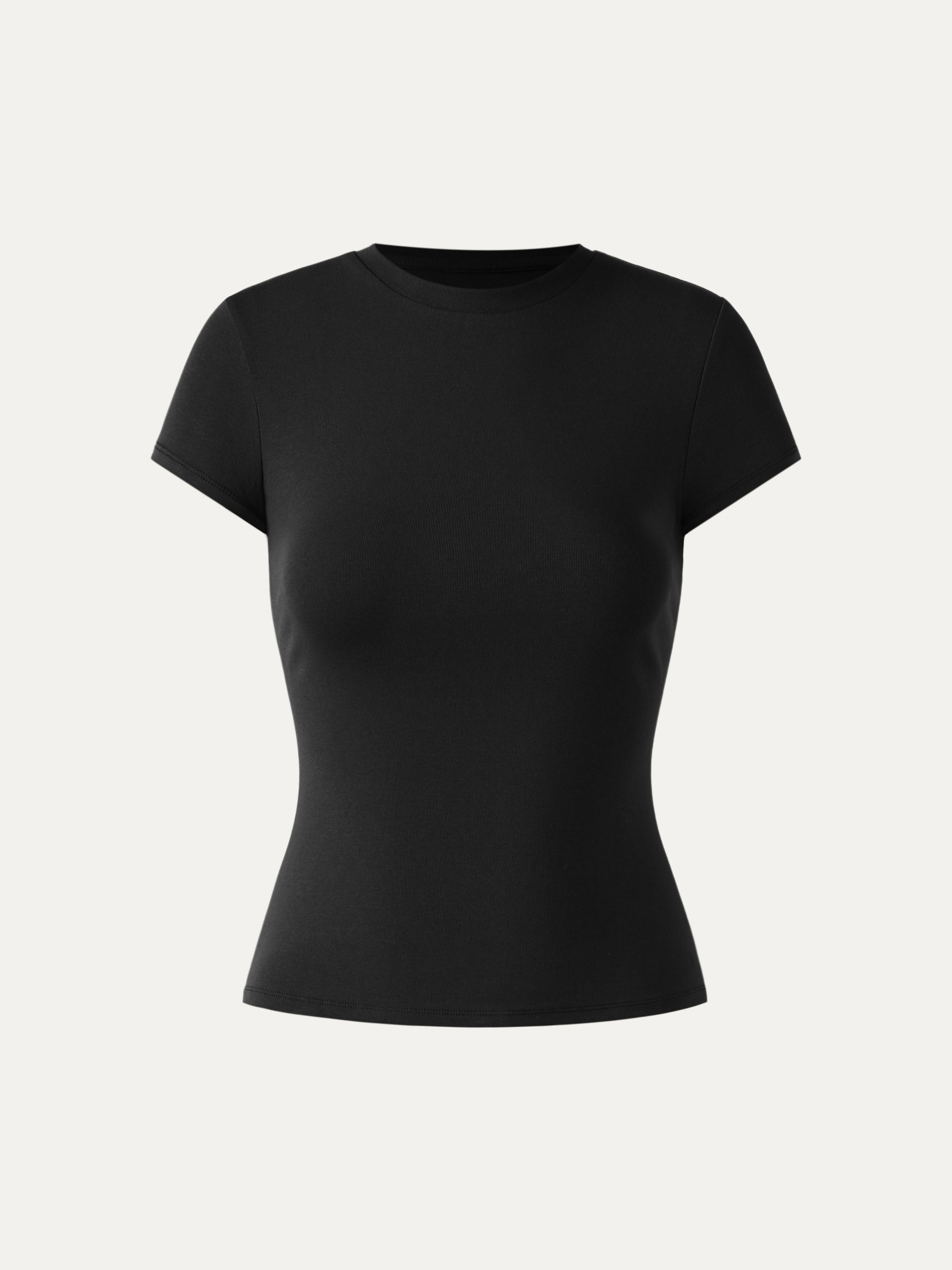 Fresh Cotton Cinch-the-Waist Tee - Burn Foam