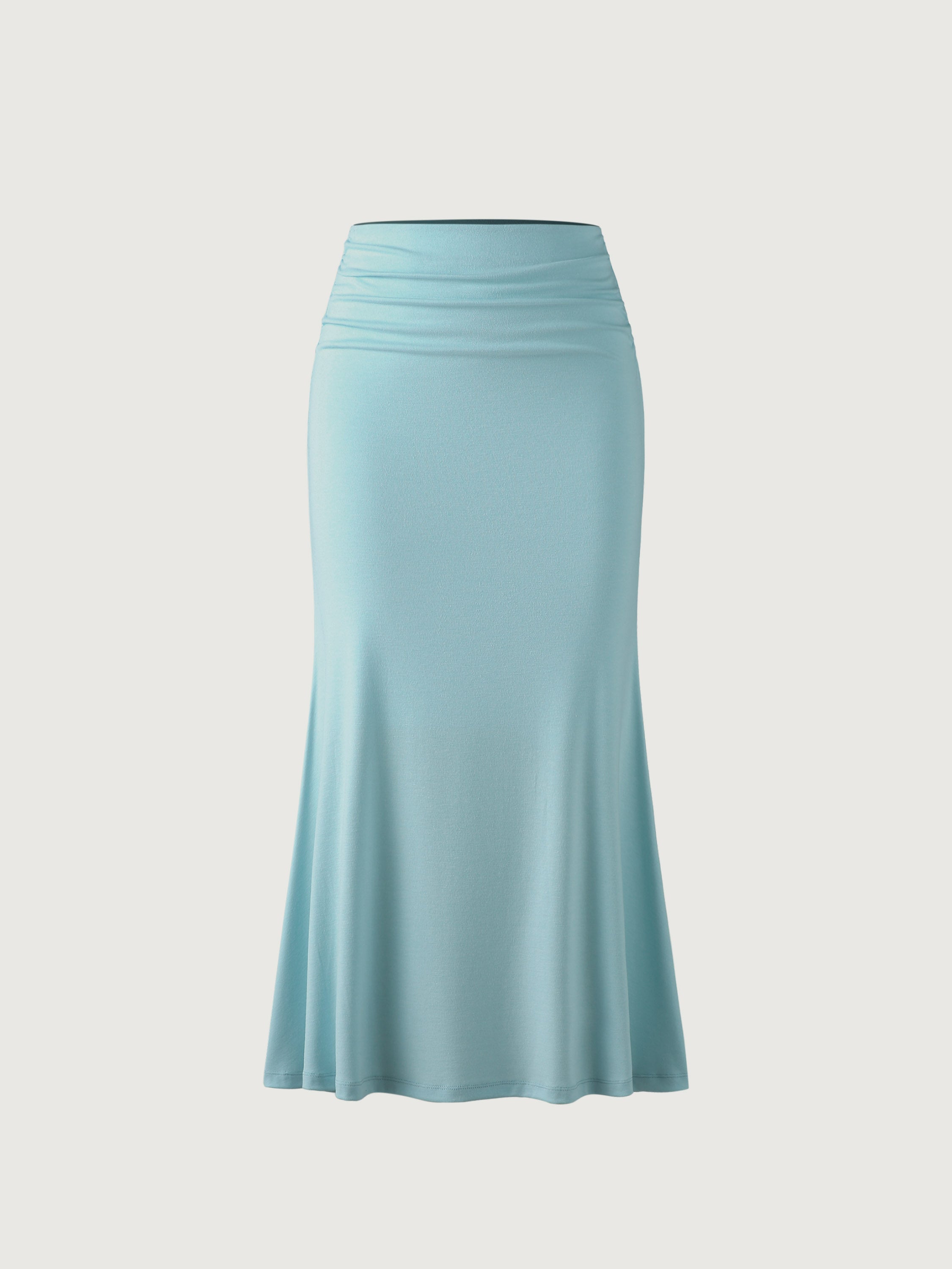 Ogl Eco-SkinKiss® Ruched Side Mermaid Maxi Skirt