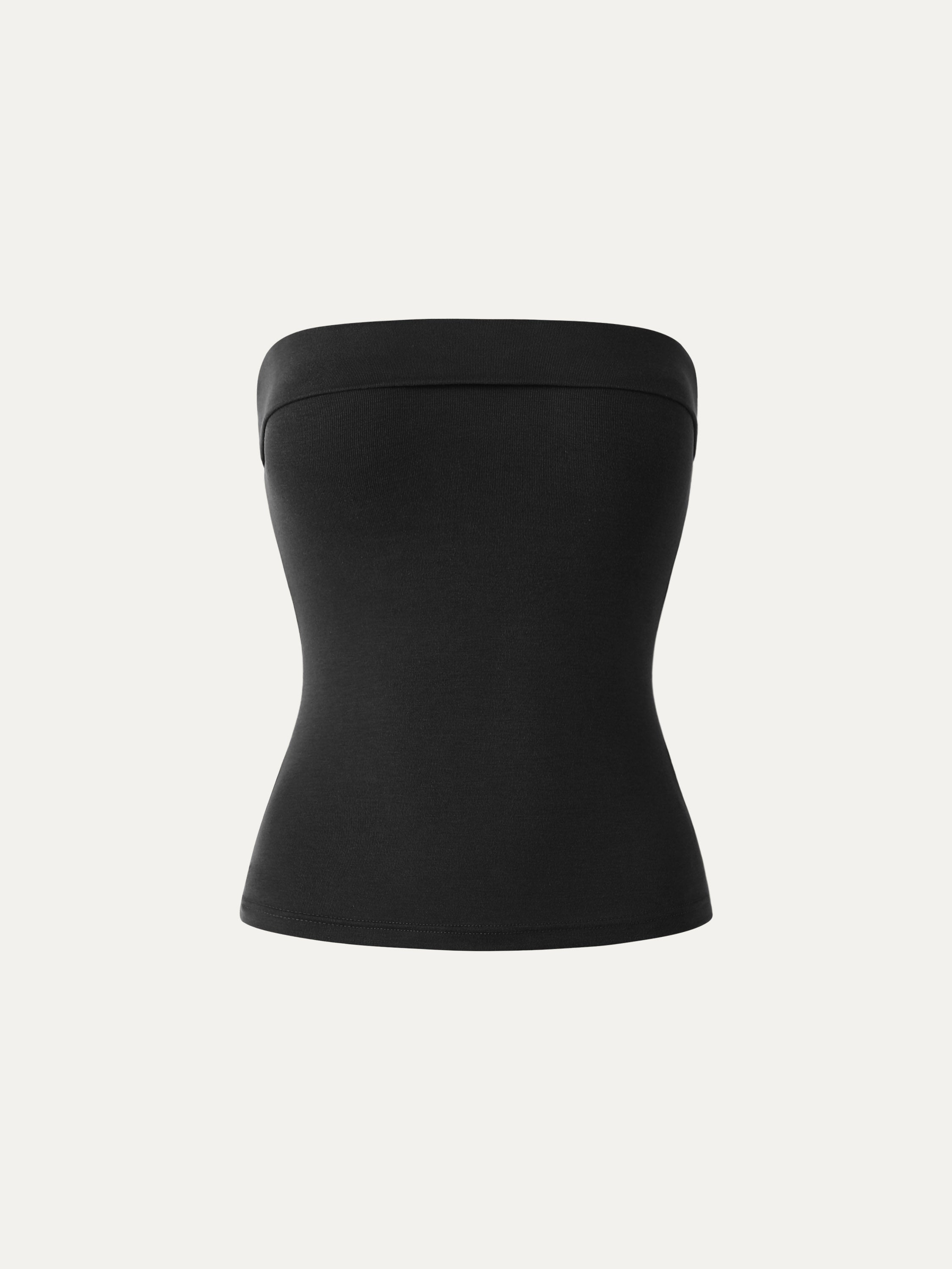 Eco-SkinKiss® Fold-Down Brami Tube Top - Black