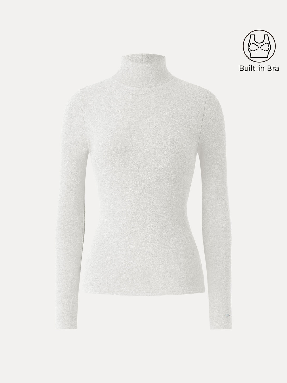 MaxWarm Turtleneck Long Sleeve Brami White XS