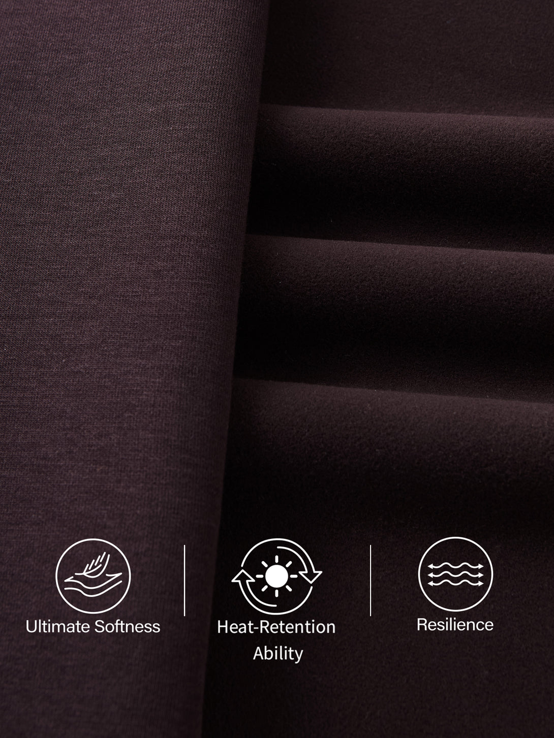 DoubleWarm High Rise Wide Leg Pull-on Pants with Pockets