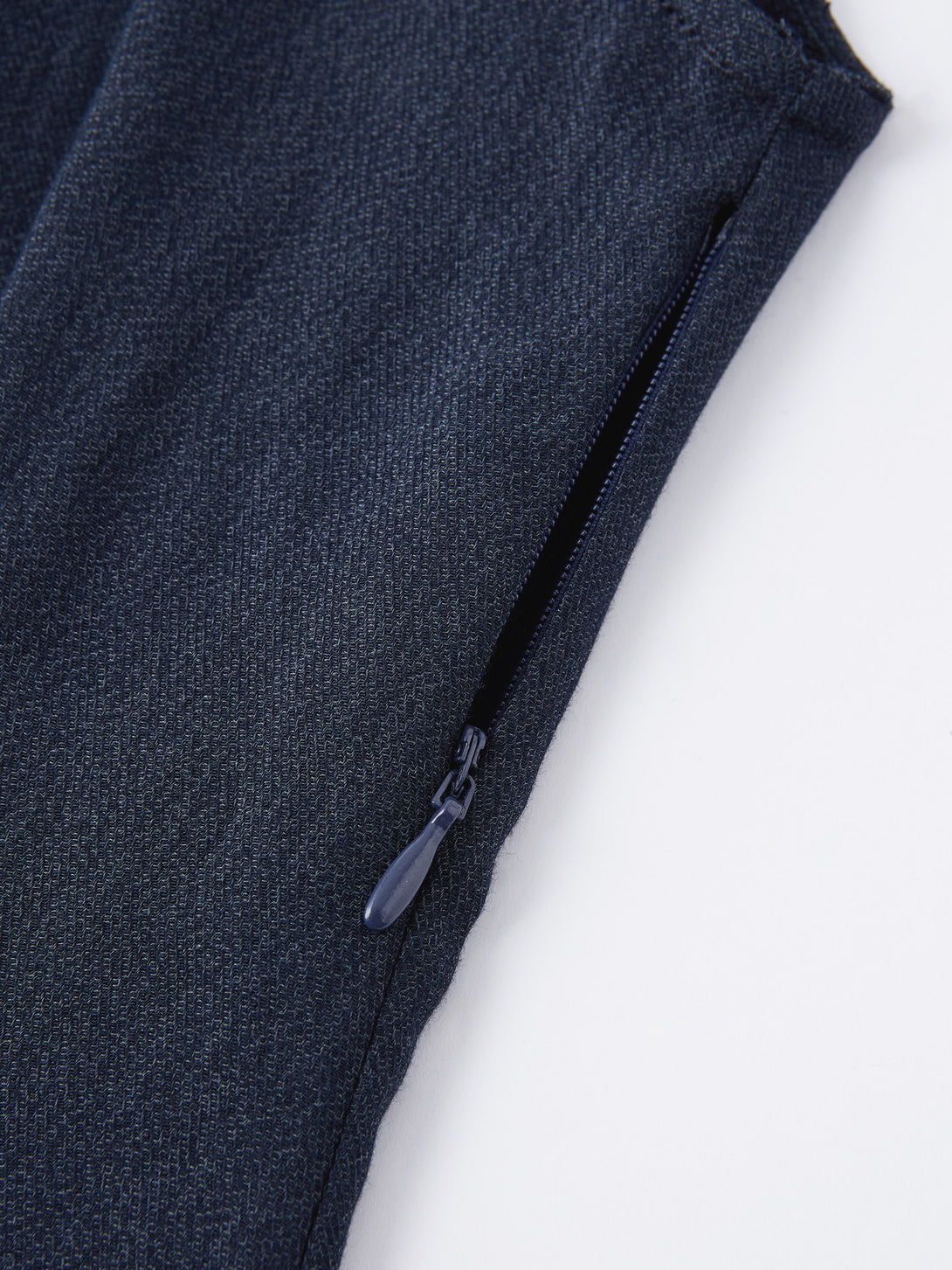 Viscose-Linen Collared V-neck Midi Dress with Drawstring