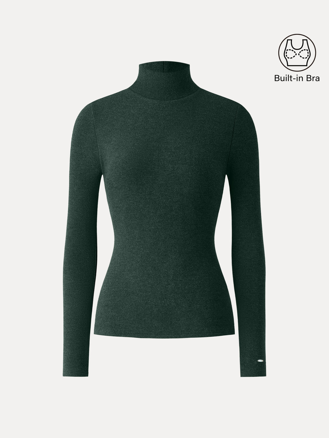 MaxWarm Turtleneck Long Sleeve Brami Green Night XS