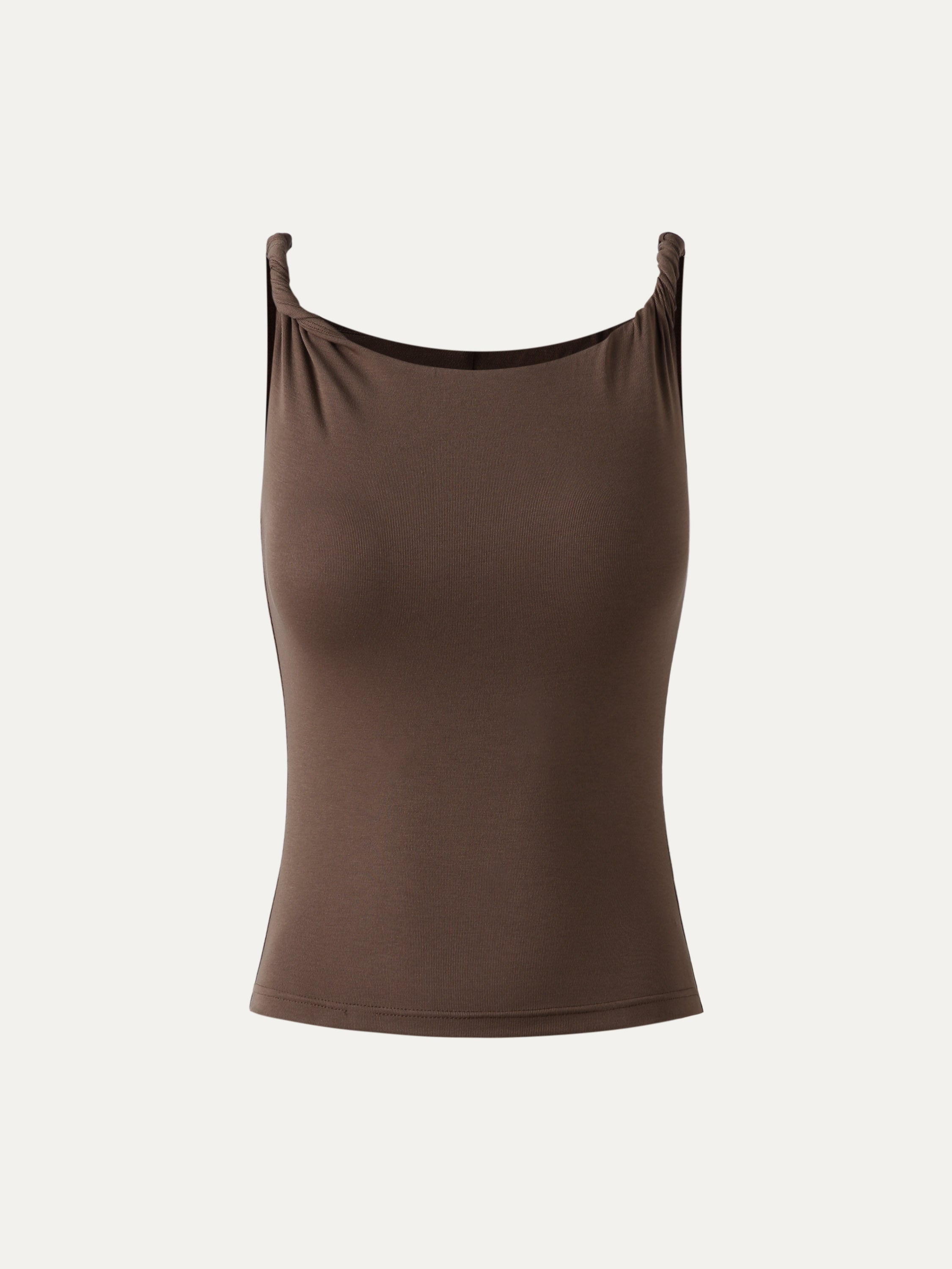 Ronda Brami Top - Chocolate Brown