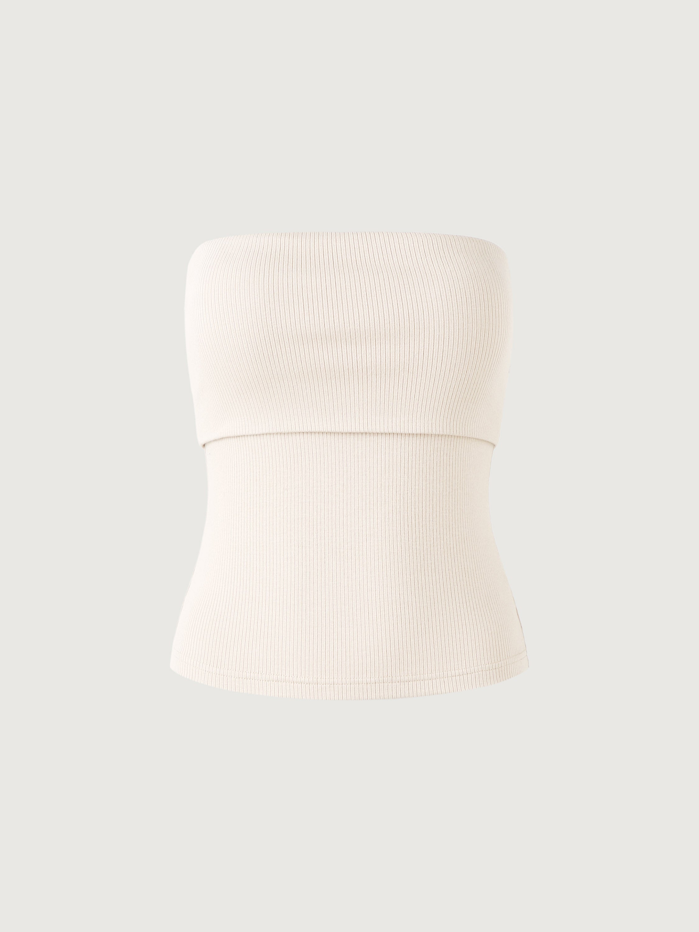 Cropped Fold Down Brami Tube Top