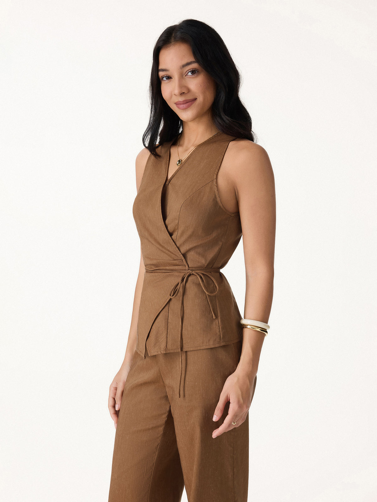 Wrap Top Self Tie