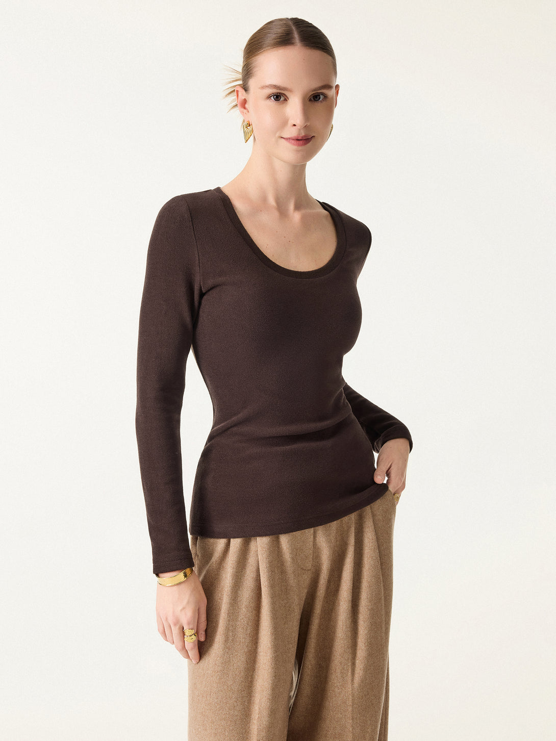 MaxWarm Round Neck Long Sleeve Brami