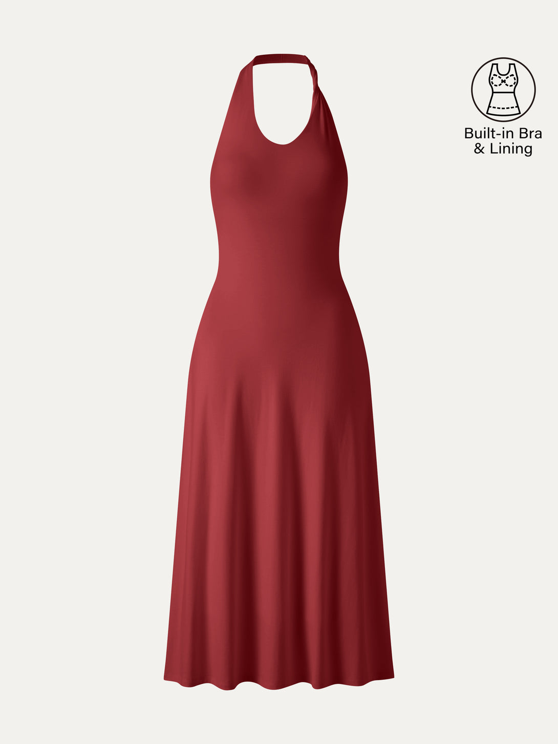 bras for halter neck dresses OGL Ponte Halter Neck Open Back Bra Dress – OGLmove