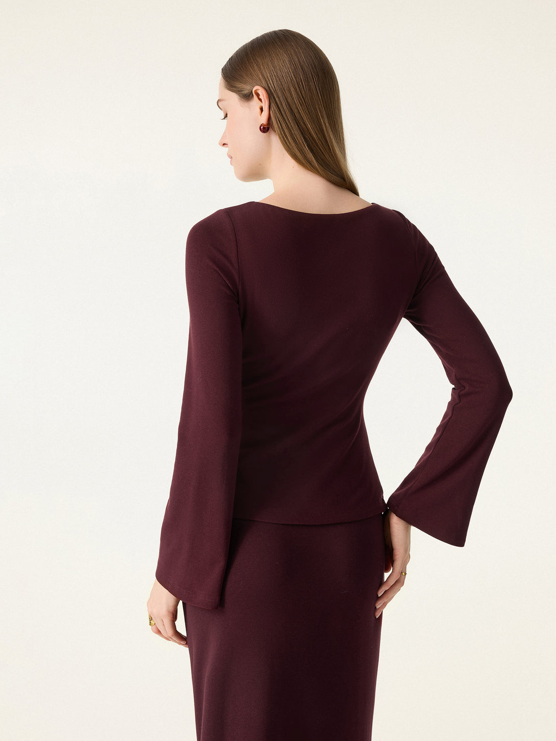 Bow-Tie Belted Bell Sleeve Brami