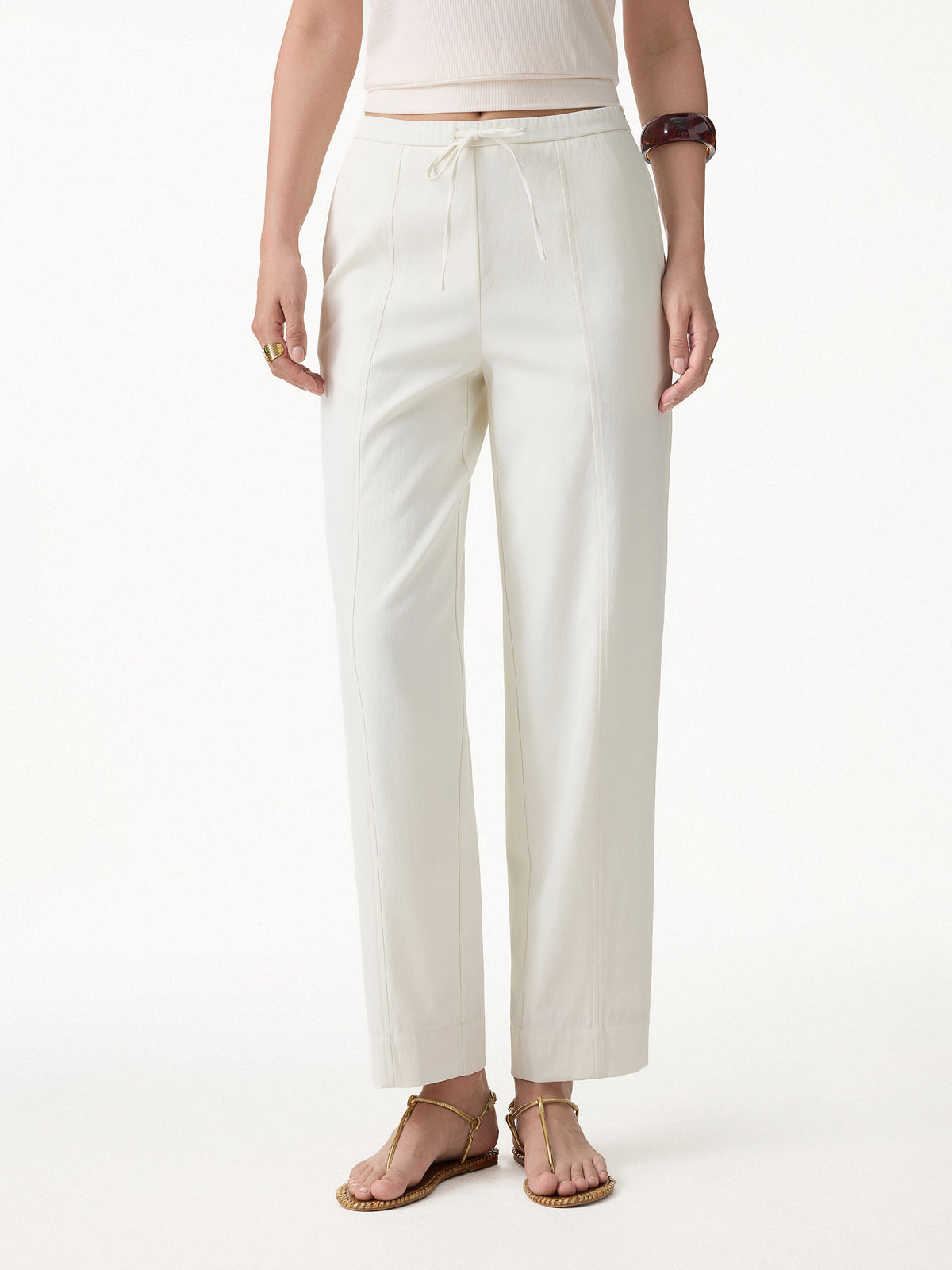 Breathable Linen Like Summer Travel Pants