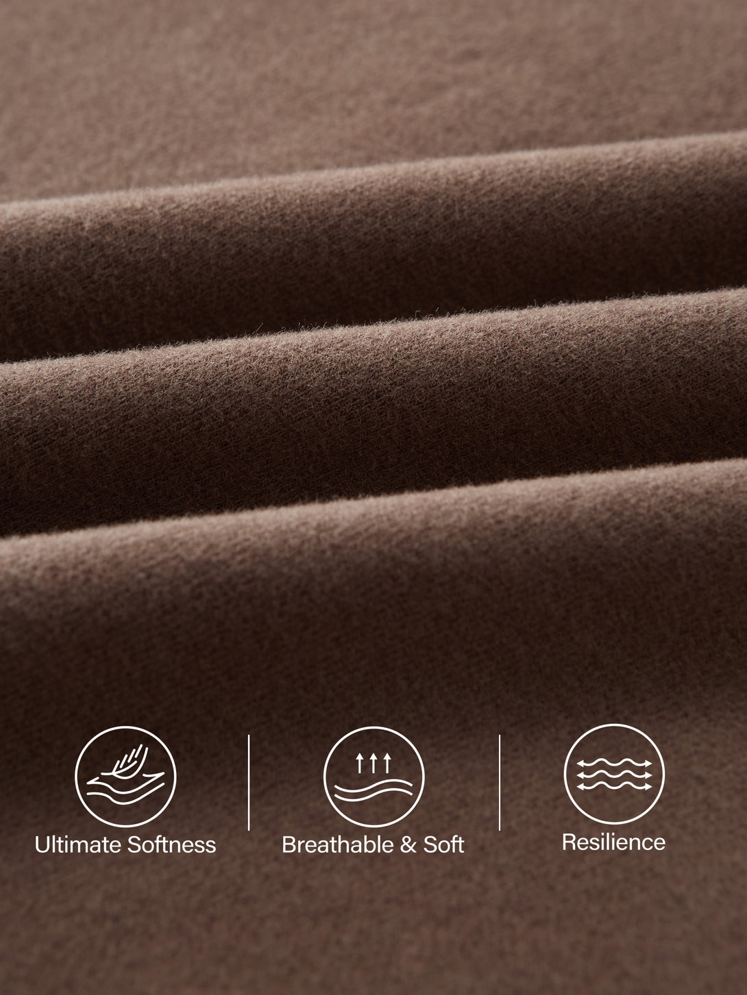 Elevated Crewneck Brushed Brami with Banded Hem